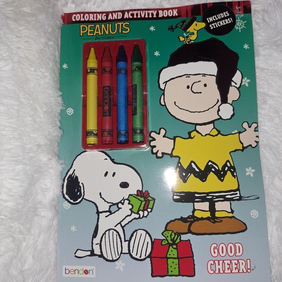 Holiday Coloring and Activity Books Bundle (2 Coloring Books; Peanuts - Picture 9 of 9